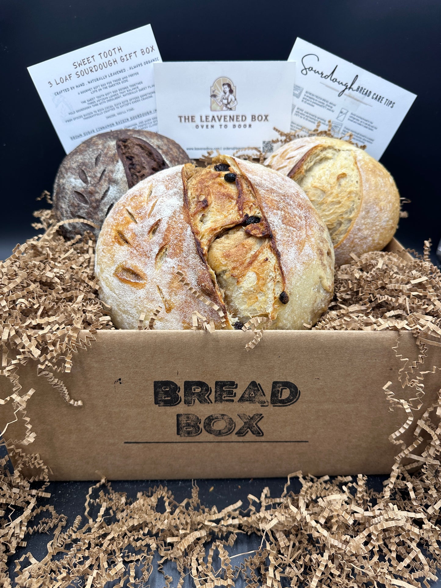 Sweet Tooth 3 Loaf Artisan Sourdough Gift Box