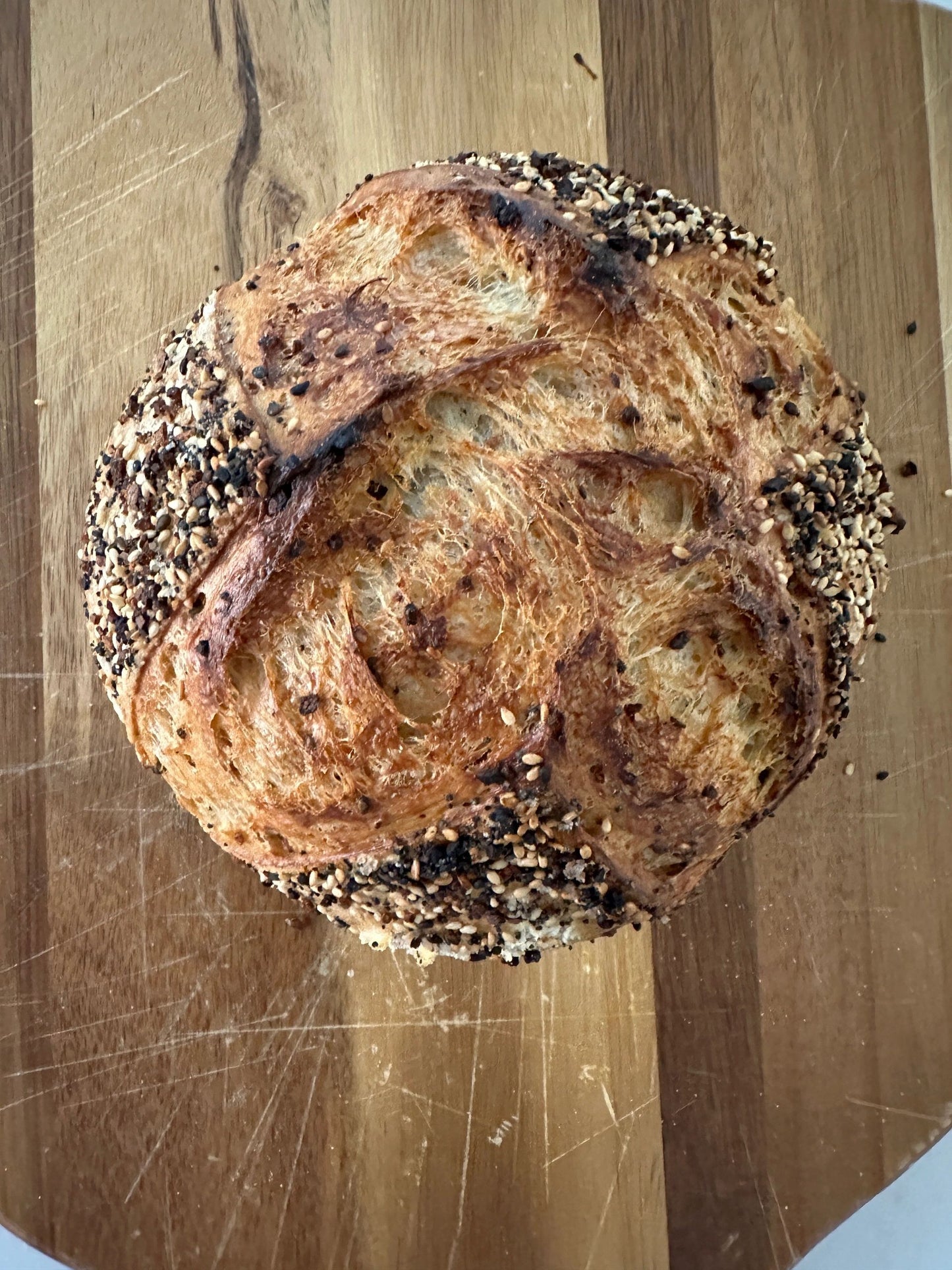 Everything Sourdough - Half Loaf