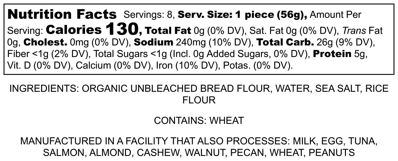 Original Sourdough - Half Loaf