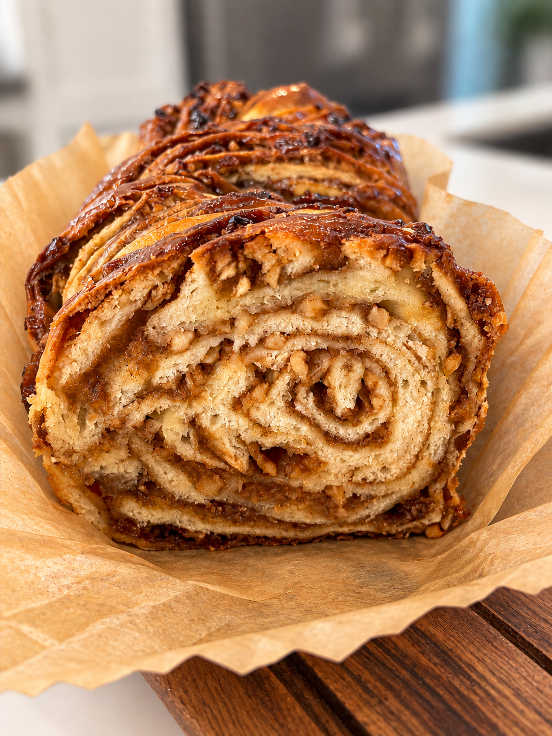Caramel Apple Sourodugh Babka