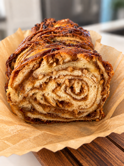 Caramel Apple Sourodugh Babka