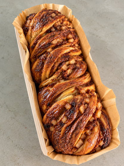 Caramel Apple Sourodugh Babka