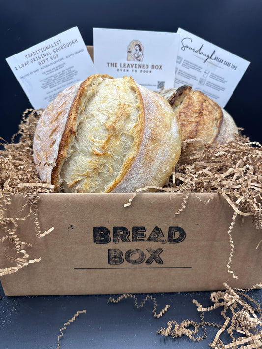 Traditionalist 2 Original Artisan Sourdough Full Loaf Gift Box