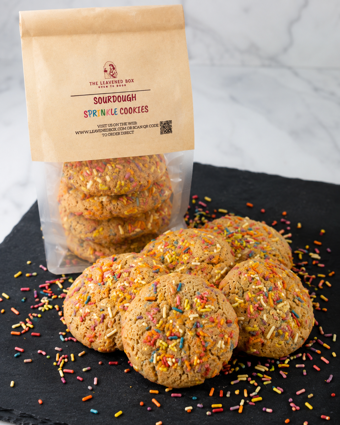 Old Fashioned Sourdough Sprinkle Cookies