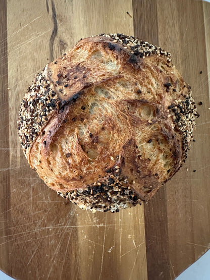 Everything Sourdough - Half Loaf